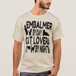 Camiseta Embalmer do amante do gato