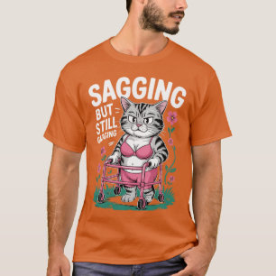 Camiseta Embaraçosa de Gato Meme Inadequado Humor