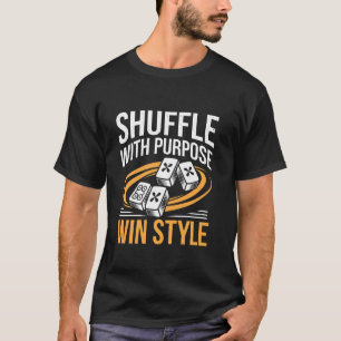 Camiseta Embaralhar Com Propósito Ganhe Com Estilo Jogo de