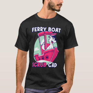 Camiseta Embarcação Ferry Boat Scrub Boné