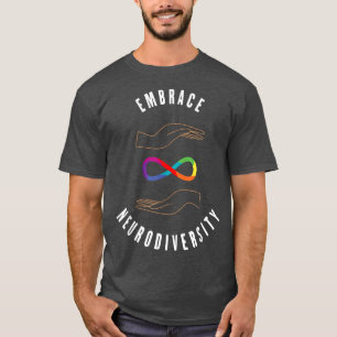 Camiseta Embarcar Neurodiversidade ADHD Autismo Dislexia