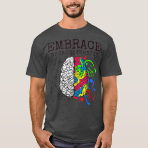 Camiseta Embarque a neurodiversidade Autismo ASD Sensibiliz