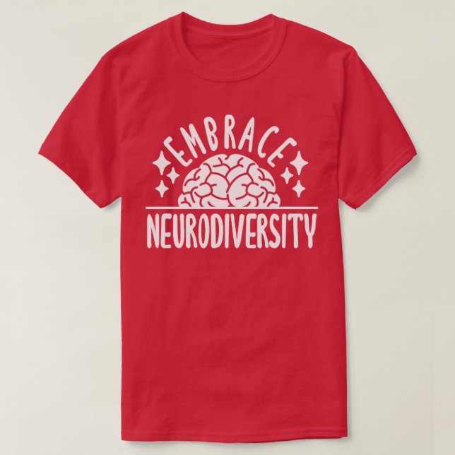 Camiseta Embarque a neurodiversidade Autismo Sensibilização (Frente do Design)