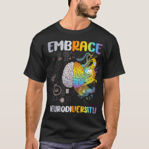 Camiseta Embarque a neurodiversidade cerebral Embarque ADHD
