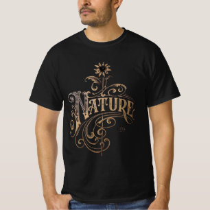 Camiseta Embarque da Natureza: Beleza Flourante Vintage Flo
