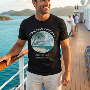 Camiseta Embarque de Grupo Personalizado em Navio de Cruzei