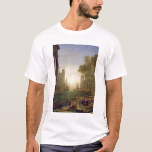 Camiseta Embarque de St. Paula Romana em Ostia, 1637-39