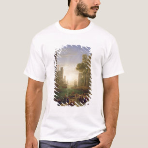 Camiseta Embarque de St. Paula Romana em Ostia, 1637-39