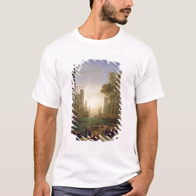 Camiseta Embarque de St. Paula Romana em Ostia, 1637-39 (Frente)