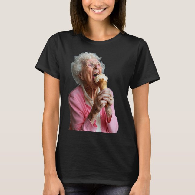 Camiseta Embarring Old Ladies Meme Grandma Grandmother Gran (Frente)