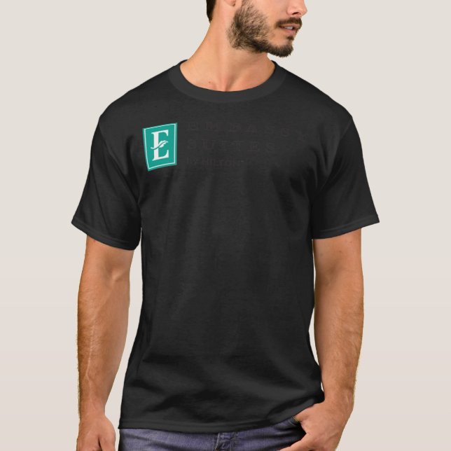 Camiseta Embassy Suites Clássico de T-Shirt (Frente)