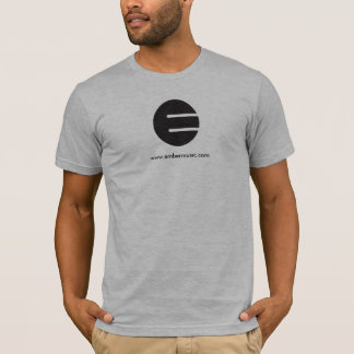 Camiseta Ember Music "Black E" T-Shirt - A Heather Cinza
