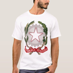 Camiseta Emblem Casaco de armas T Shirt Itália