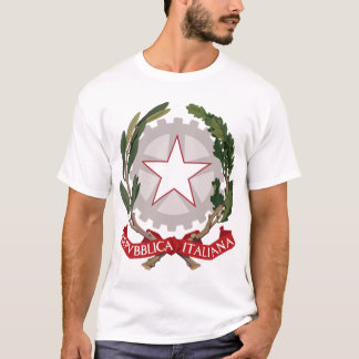 Camiseta Emblem Casaco de armas T Shirt Itália