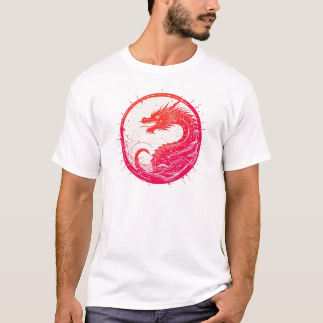 Camiseta Emblem da Crimson Serpent (Frente)