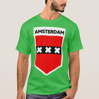 Camiseta Emblem de Sinalizador de Amesterdã