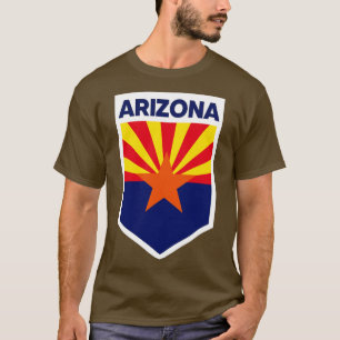 Camiseta Emblem de Sinalizador do Estado de arizona