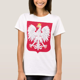 Camiseta Emblem polonês - Polônia Shield - Polska Herb Po