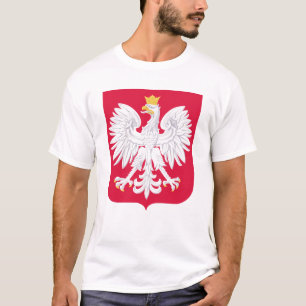 Camiseta Emblem polonês - Polônia Shield - Polska Herb Po