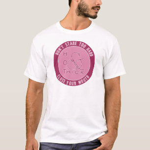 Camiseta Emblem quente espesso e Bonito Não encara muito Du