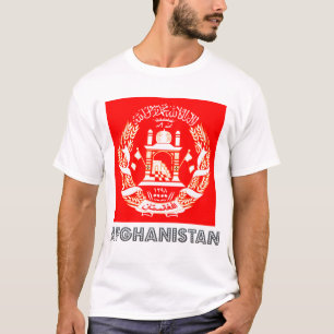 Camiseta Emblema afegão