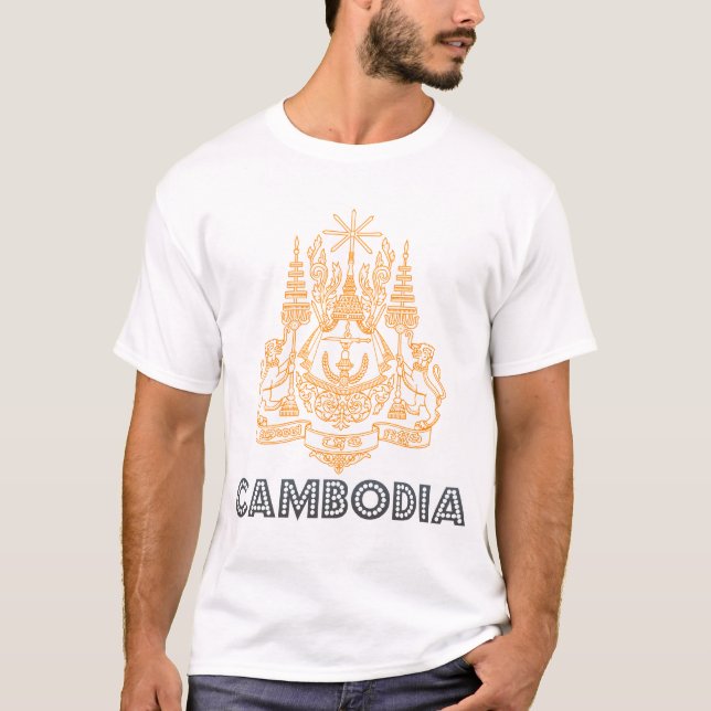 Camiseta Emblema cambojano (Frente)