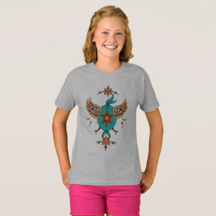 Camiseta Emblema Celestial - Asas de Divindade