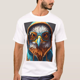 Camiseta "Emblema da águia cristal: um símbolo da falta de 
