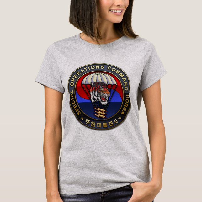 Camiseta Emblema da Coreia do Sul (Frente)