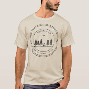 Camiseta Emblema da Edição da Fogueira BOREAL & CO