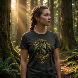 Camiseta Emblema da Floresta do Dragão