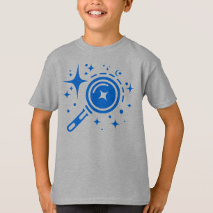 Camiseta Emblema da IA Estrelas cintilantes, farol da era d