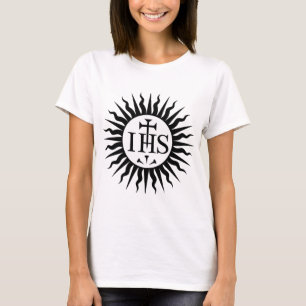 Camiseta Emblema da Sociedade de Jesus
