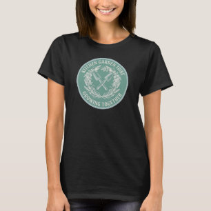 Camiseta Emblema da Tribo do Jardim da Cozinha Crescendo