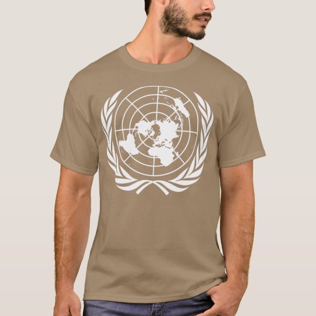 Camiseta Emblema das Nações Unidas (Frente)