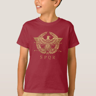 Camiseta Emblema de Águia do Império Romano