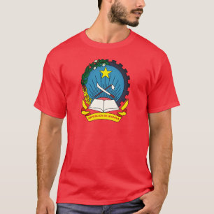Camiseta Emblema de Angola