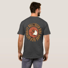 Camiseta emblema de autoridade DDD de Halloween