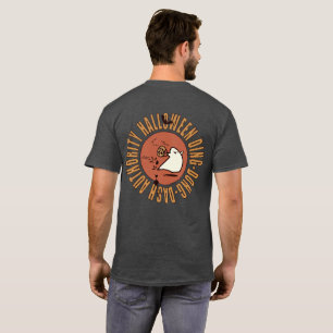 Camiseta emblema de autoridade DDD de Halloween