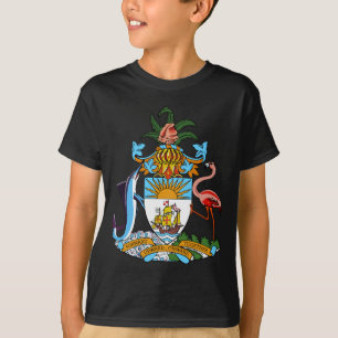 Camiseta emblema de bahamas