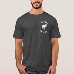 Camiseta Emblema de Burro do Oatman Arizona