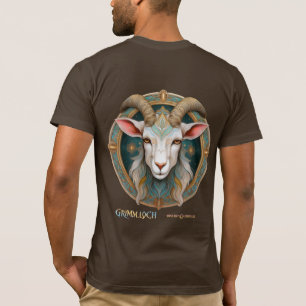 Camiseta Emblema de Cabra Grimmloch RPG de Fantasia