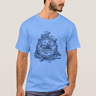 Camiseta Emblema de Charleston, Carolina do Sul