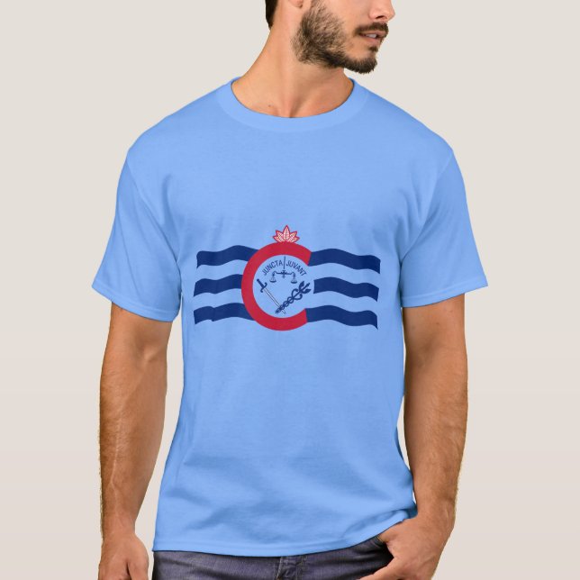 Camiseta Emblema de Cincinnati, Ohio (Frente)