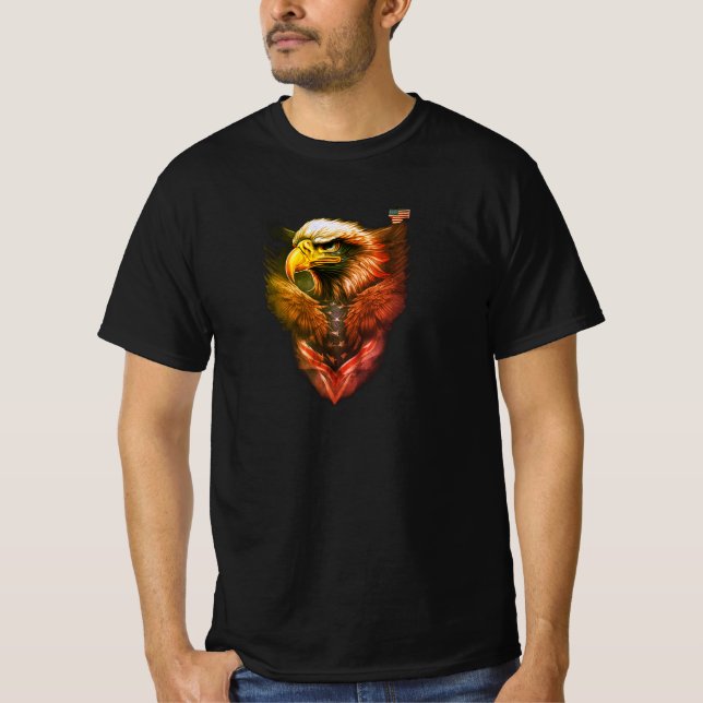 Camiseta Emblema de Cristal Eagle Pride Vitória (Frente)