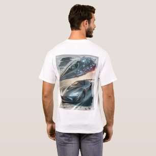 Camiseta Emblema de Deriva Neon Extraterrestre