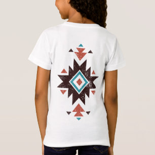 Camiseta Emblema de Diamante Boho