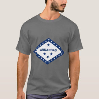 Camiseta Emblema de Diamante do Arkansas