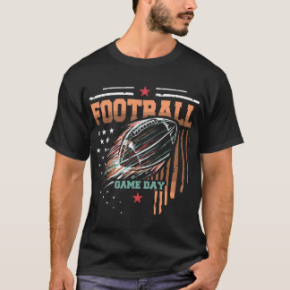 Camiseta Emblema de Futebol Americano – Liga de Futebol