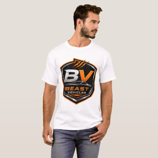 Camiseta Emblema de Insígnia de Desempenho de Veículos Fera